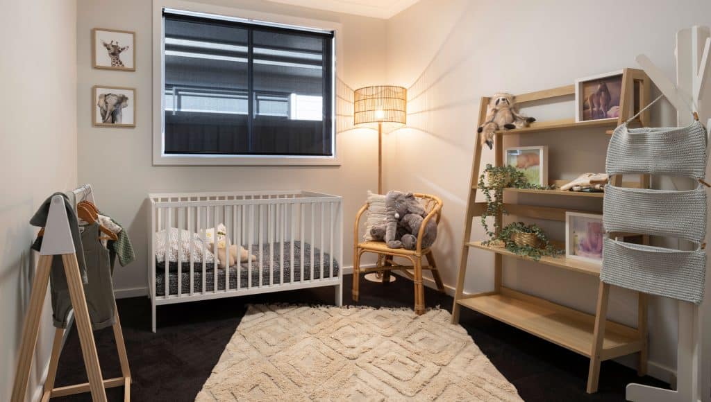 Kennedy bedroom 3 nursery styling Residential Builders Sydney